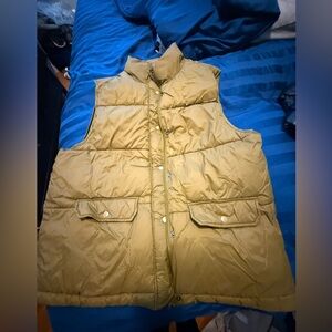 Aerie Tan Puffer Vest
